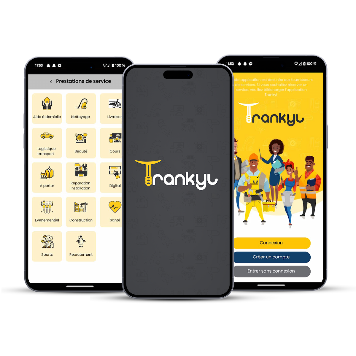 Mobile app screen showcasing real estate features